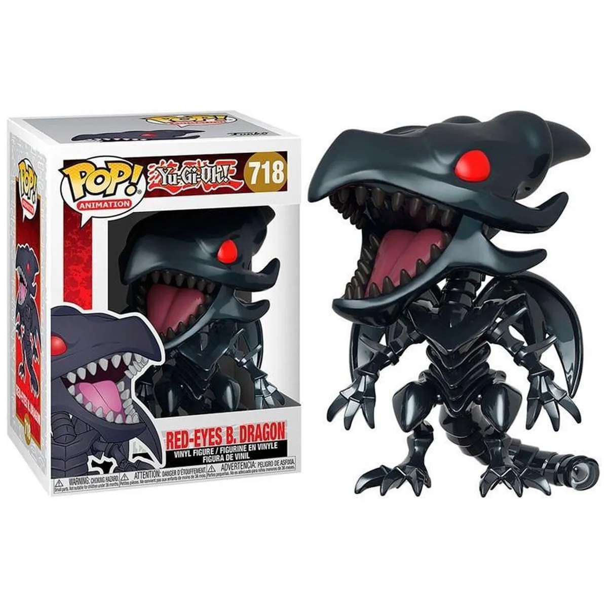 Funko Pop! Animation Yu-Gi-Oh! Red-Eyes B. Dragon 46925 - Multi