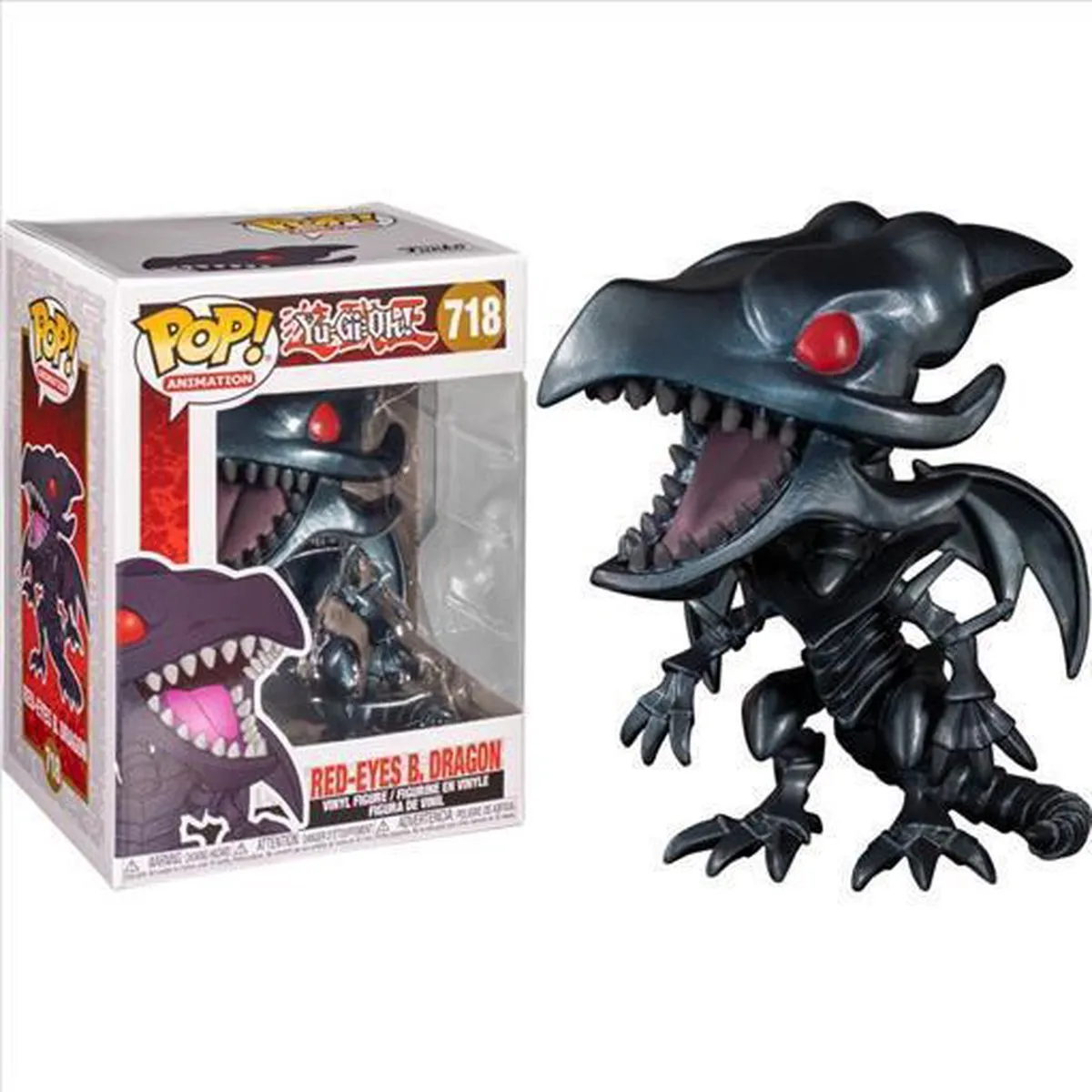 Funko Pop! Animation Yu-Gi-Oh! Red-Eyes B. Dragon 46925 - Multi - afbeelding 6 van 6