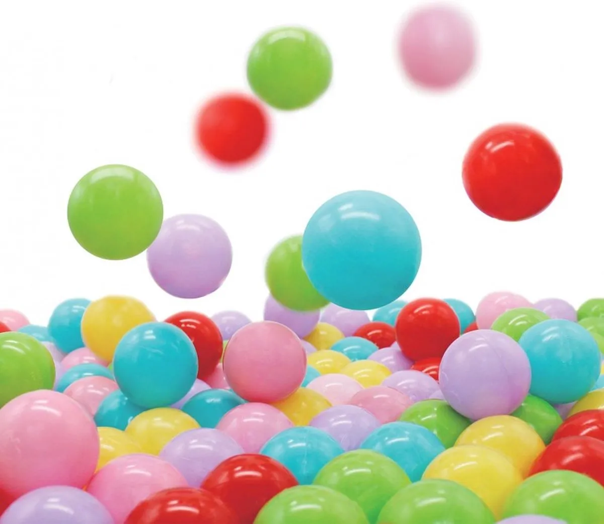 Fisher-Price - 100 Ballen - Ballenbak Ballen of Zwembad - Voor Ballenbak - Verschillende Kleuren