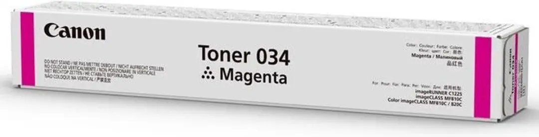 Canon 034 Toner Magenta 9452B001 - 12.000 pagina's - afbeelding 4 van 5