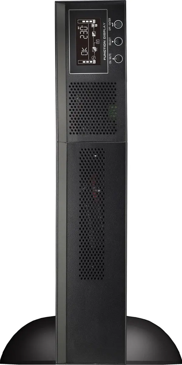 PowerWalker VFI 3000 RMG PF1 UPS 3000W - Zwart - afbeelding 5 van 6