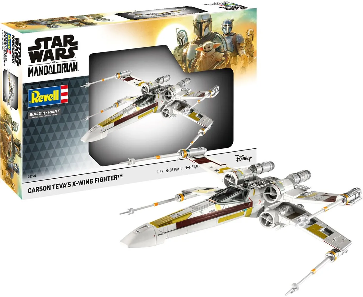 Revell Star Wars Teva’s X-Wing Fighter 06790 Modelbouwpakket - 1:50 - Multi