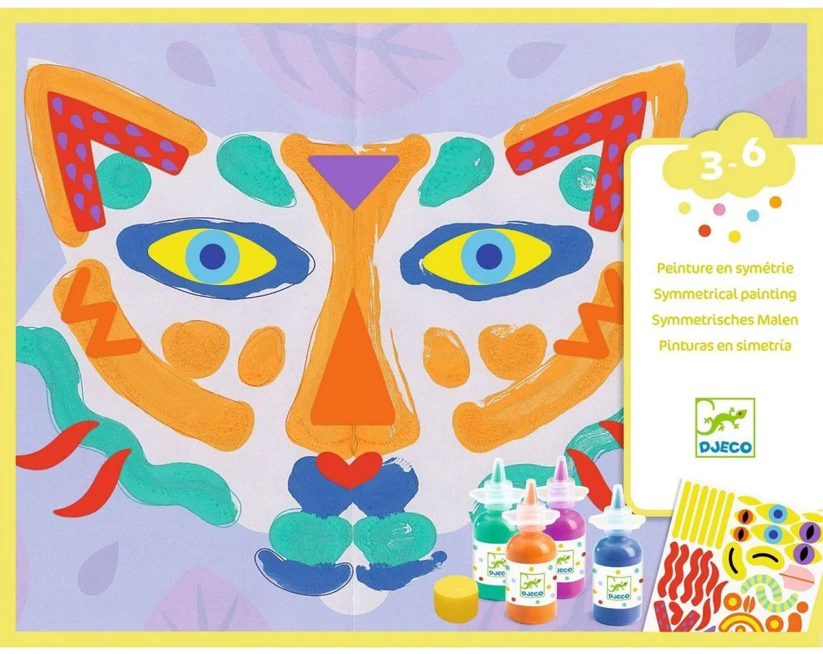 Djeco Symmetrie Knutselpakket - Multicolor