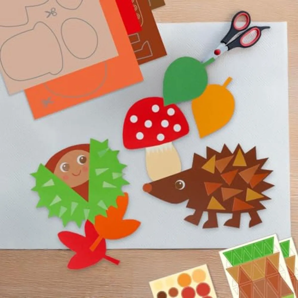 Haba Knutselpakket Herfstthema - 3+ Multicolor