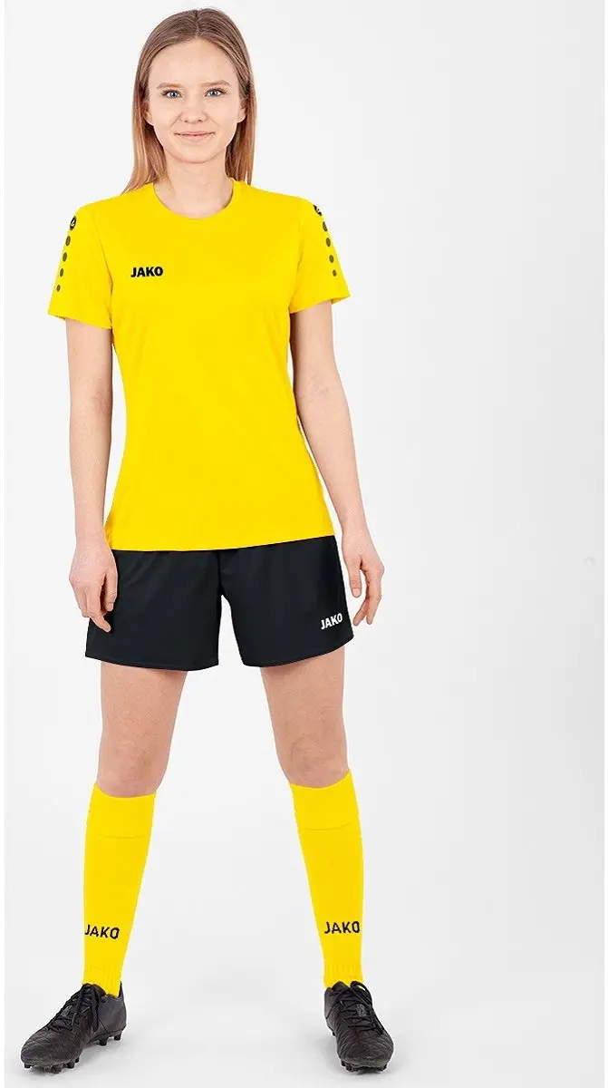 JAKO Team Shirt Dames XS - Geel