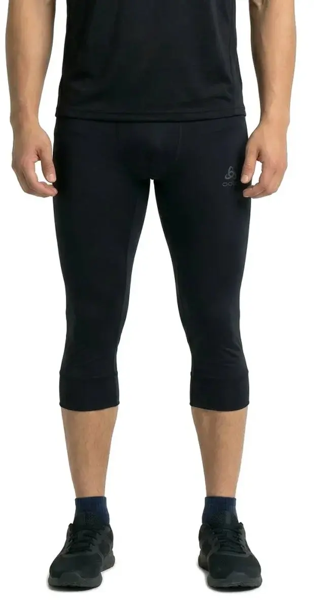 Odlo Driekwarts Broek Active Warm ECO ZWART