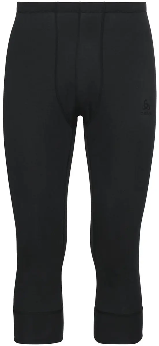 Odlo Driekwarts Broek Active Warm ECO ZWART - Maat XL