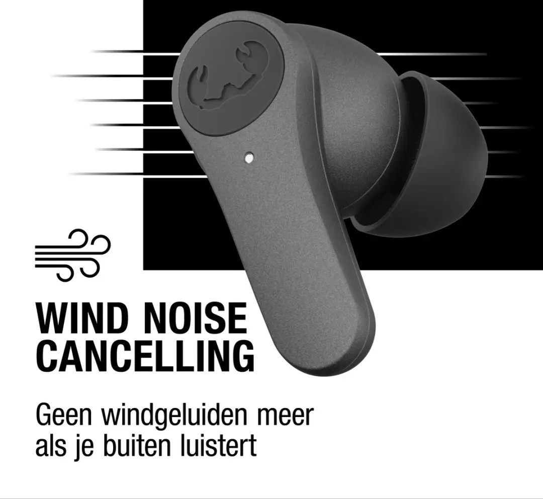 Fresh ’n Rebel Twins Rise 3TW3500 Noise Cancelling Oordopjes - Storm Grey - afbeelding 5 van 6