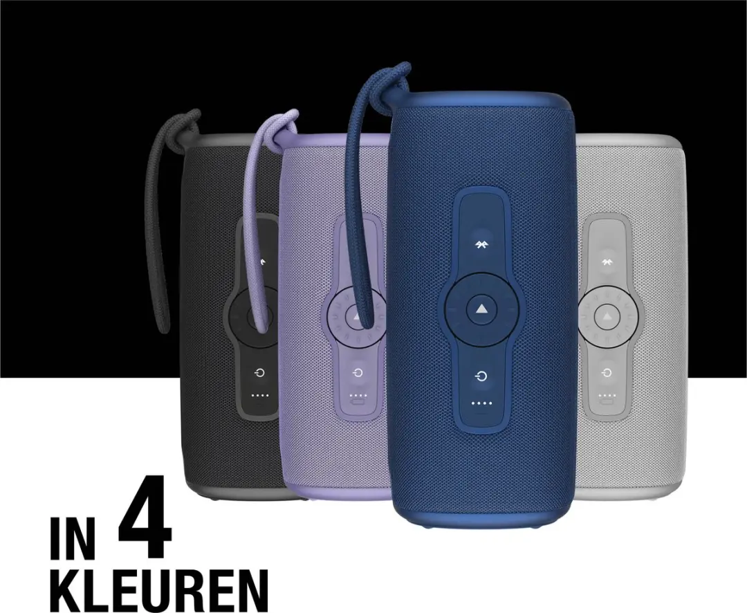 Fresh 'n Rebel Bold M2 Waterdichte Bluetooth Speaker 24u - True Blue - afbeelding 5 van 6