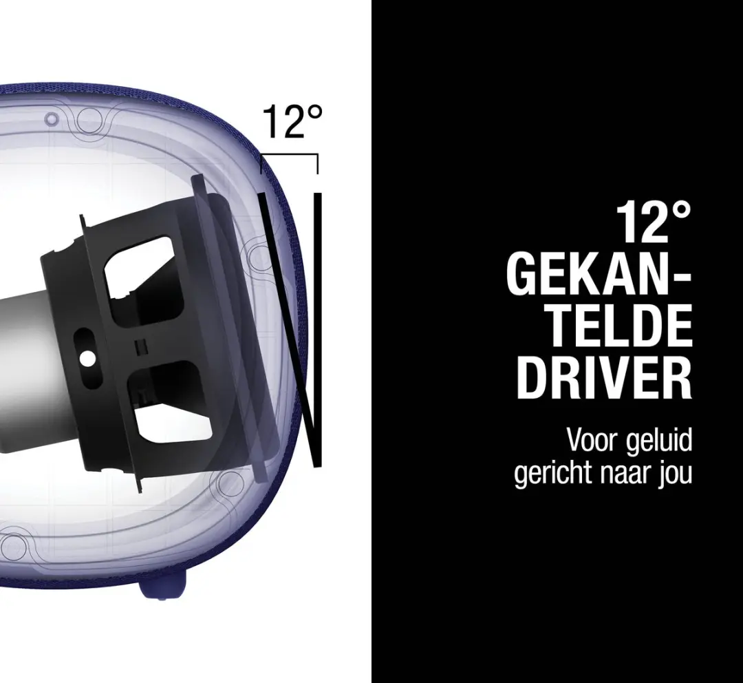 Fresh 'n Rebel Bold L3 Bluetooth Speaker - 30W - 25 uur - True Blue - afbeelding 4 van 6