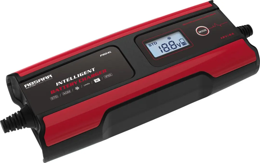 Absaar Acculader PRO 4.0 6V/12V 4A
