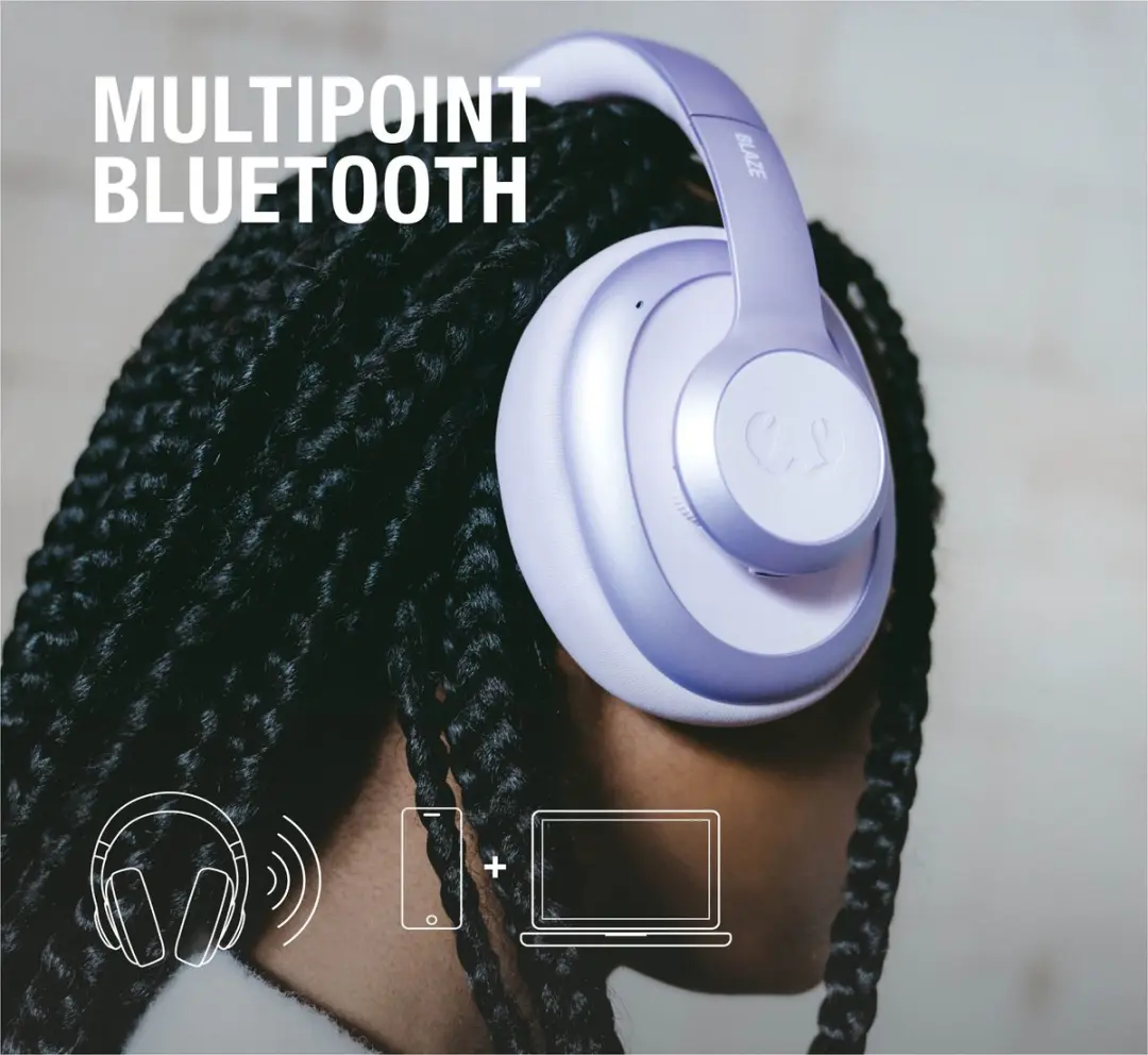 Fresh 'n Rebel Clam Blaze 3HP4200 Bluetooth Koptelefoon - 80u Storm Grey