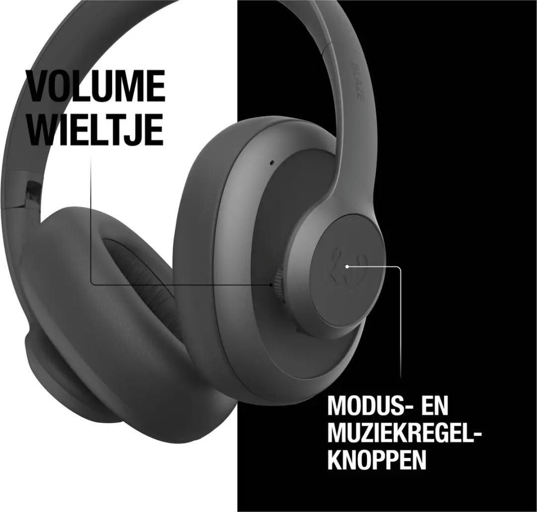 Fresh 'n Rebel Clam Blaze 3HP4200 Bluetooth Koptelefoon - 80u Storm Grey