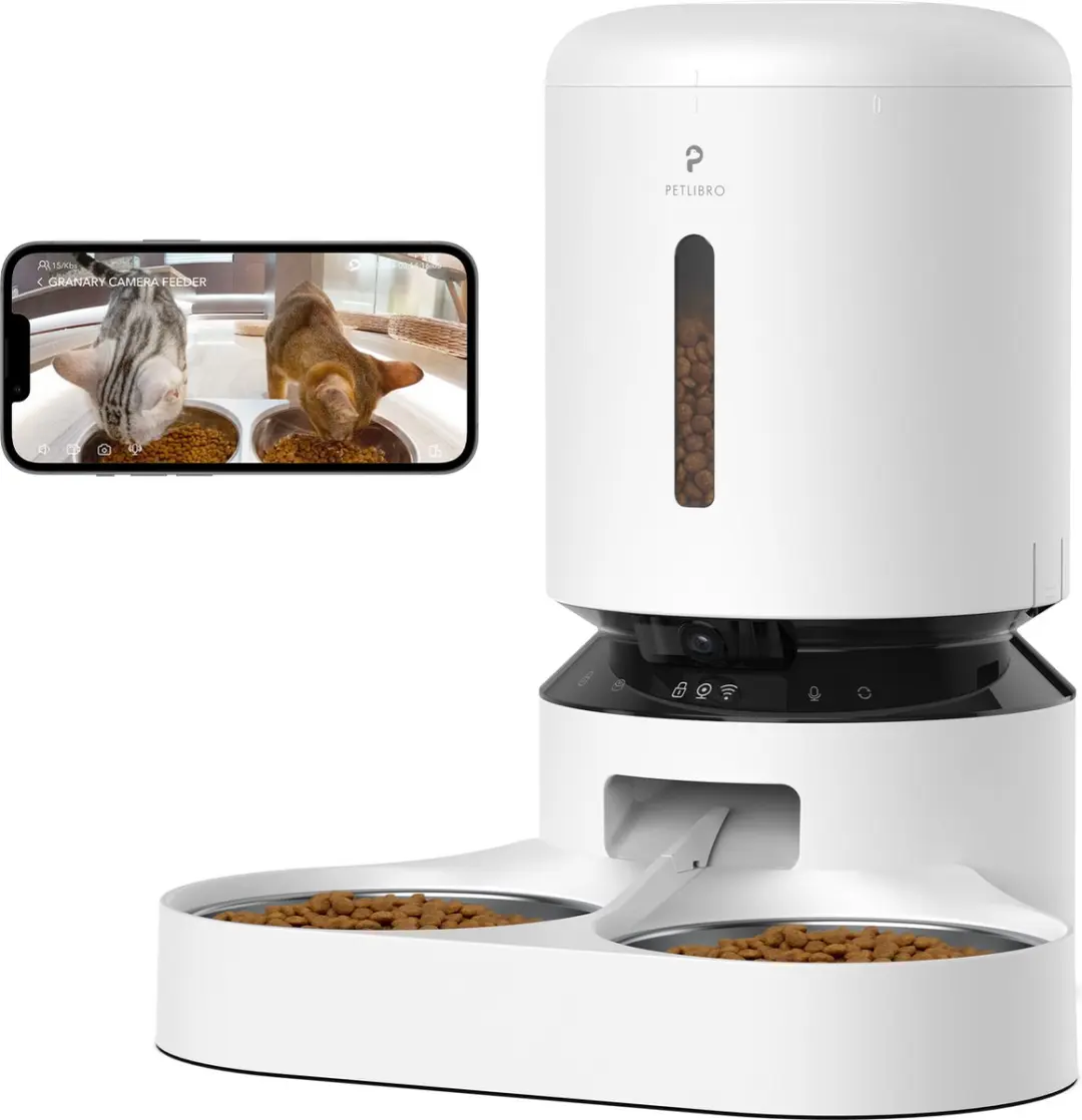 Petlibro Granary Automatische Voerbak Met Camera Dubbel