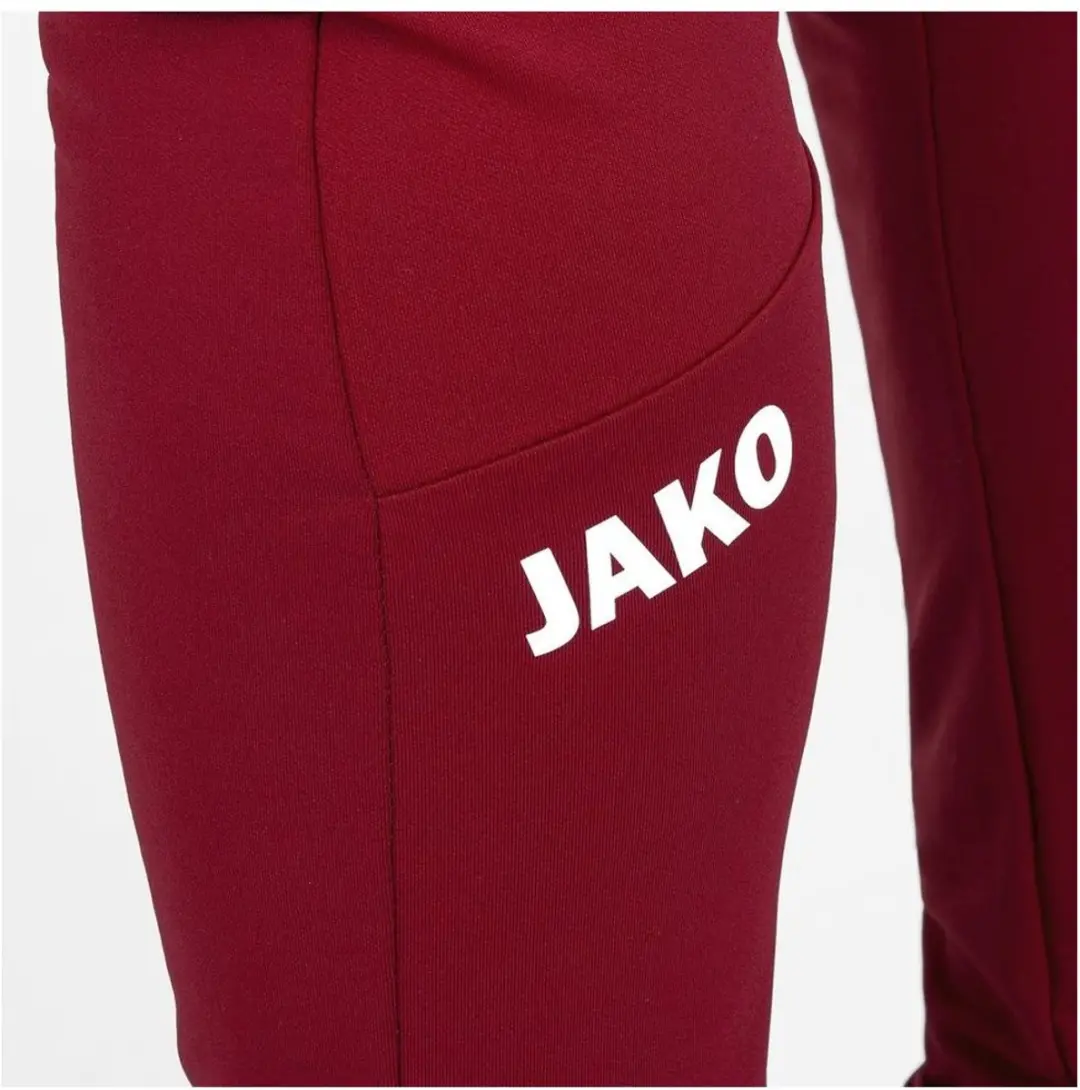 Jako Premium Trainingsbroek Heren S - Donkerrood
