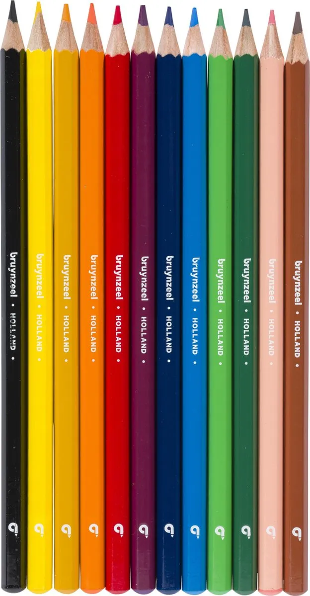 BRUYNZEEL Kids 12-kleurpotloden - Assorti