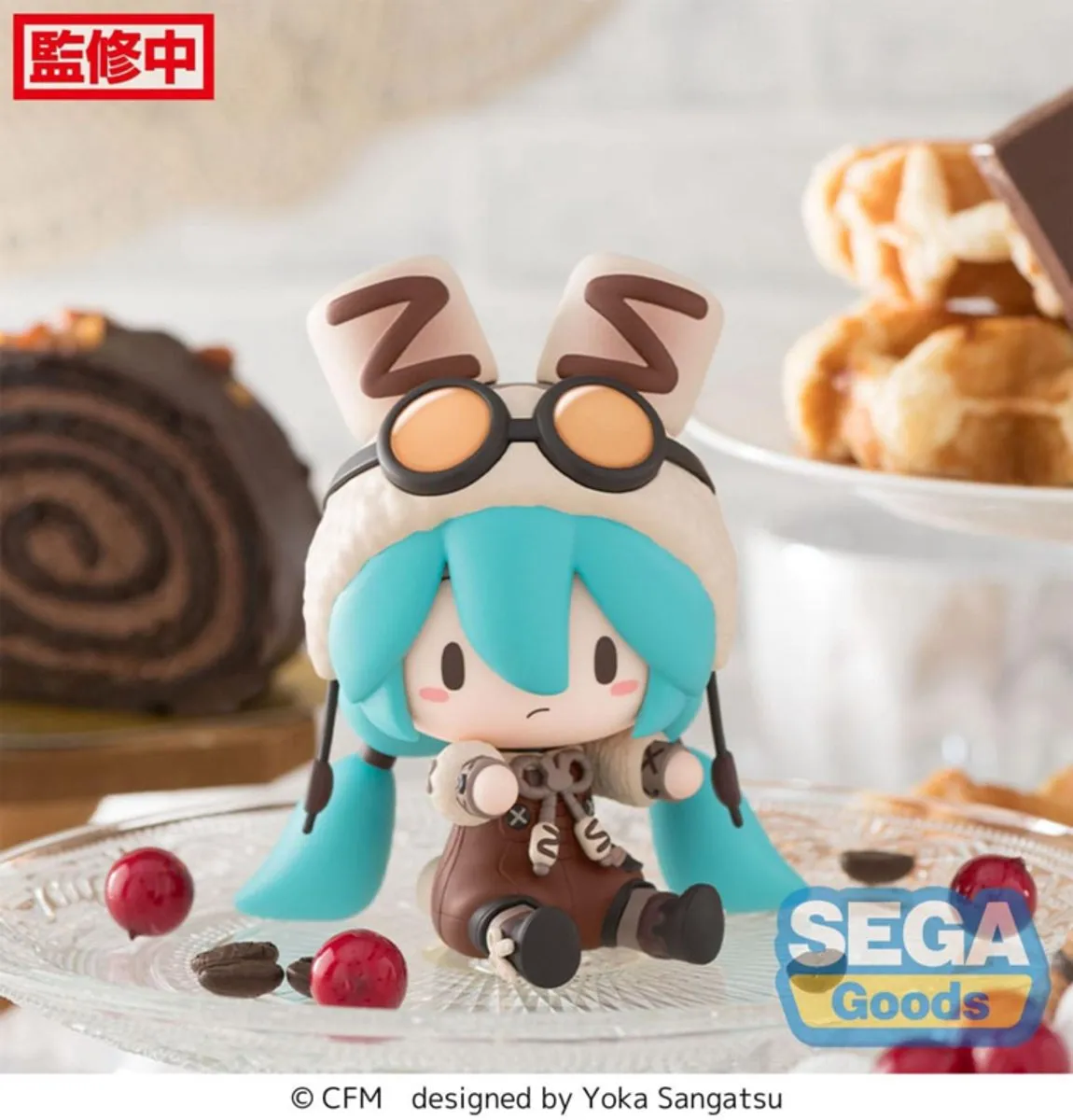 Sega Character Vocal Series Hatsune Miku Fuwa Petit Chibi Figure - 10cm Multi