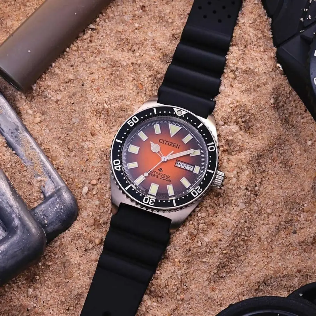 Citizen Promaster NY0120-01ZE Horloge - Oranje/Zwart - afbeelding 4 van 6