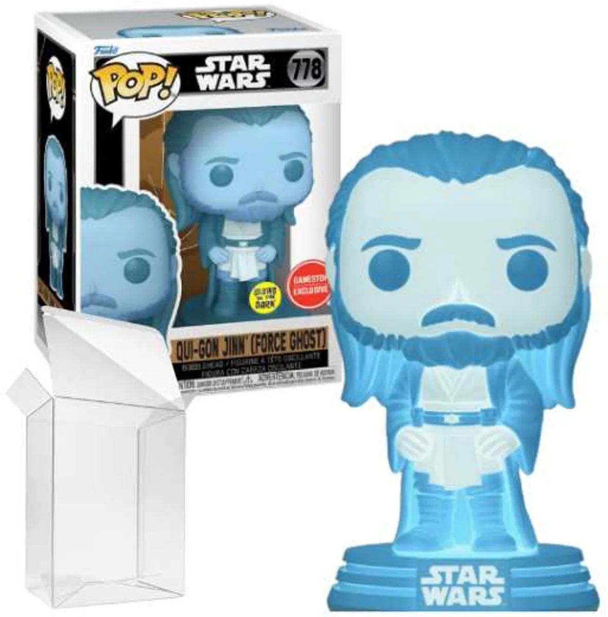 Funko Pop! Star Wars Qui-Gon Jinn Force Ghost #778
