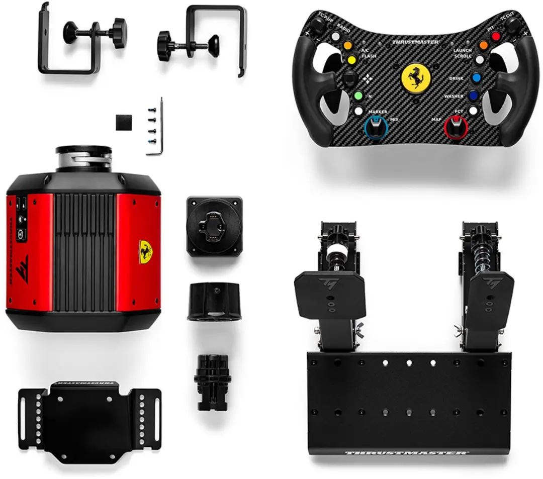 Thrustmaster T818 Ferrari 488 GT3 Simulator - Direct Drive Racestuur 28cm - afbeelding 3 van 6