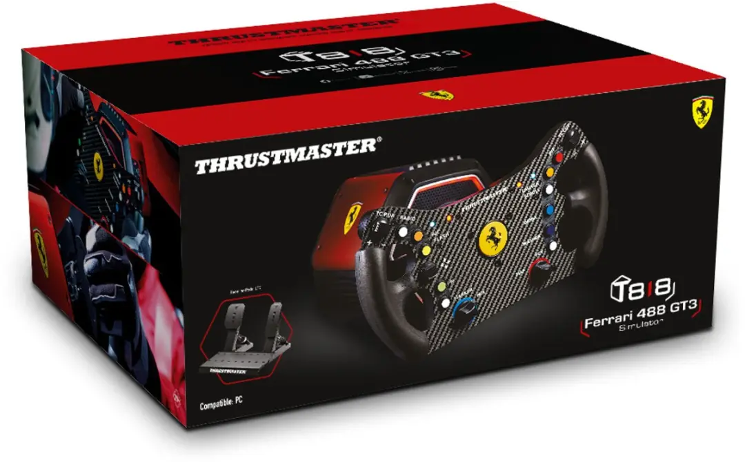 Thrustmaster T818 Ferrari 488 GT3 Simulator - Direct Drive Racestuur 28cm - afbeelding 6 van 6