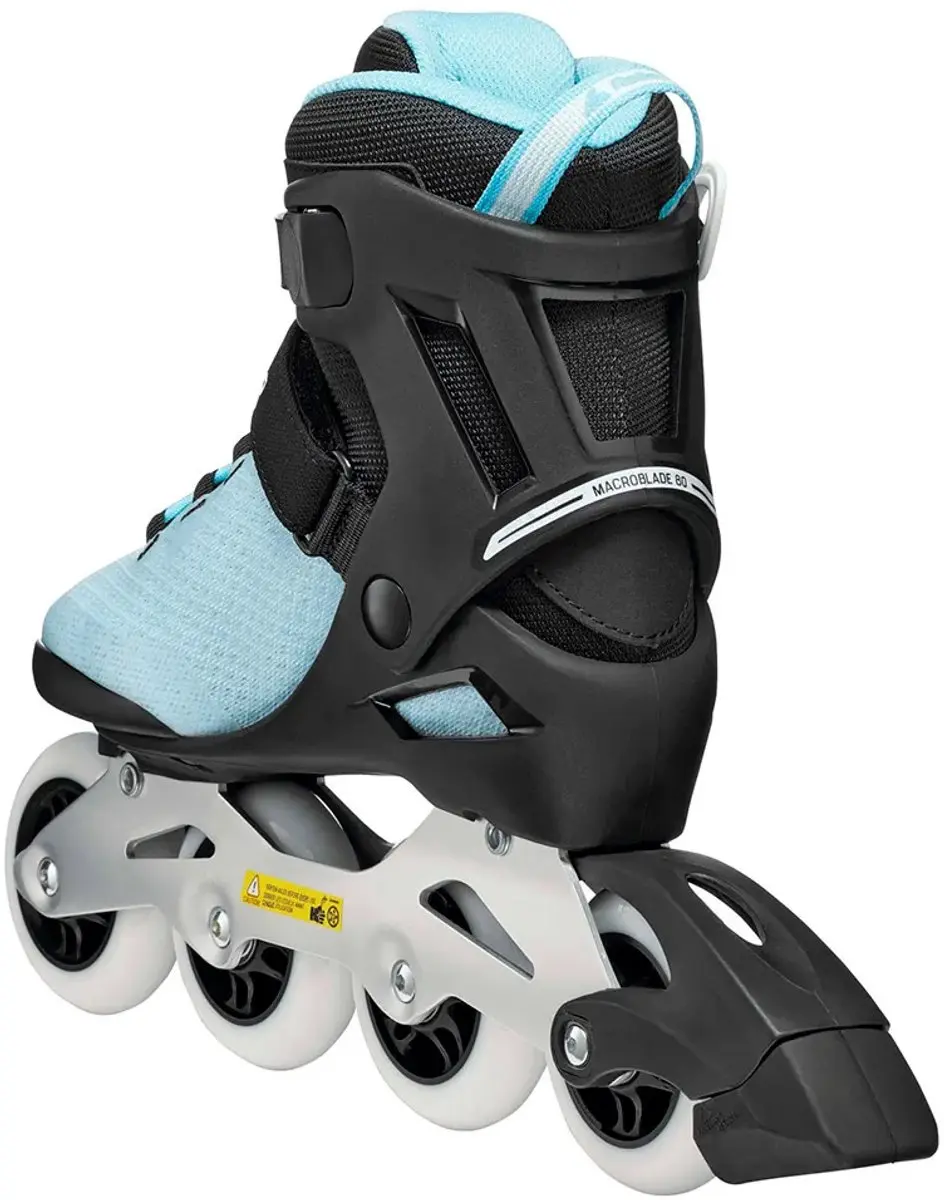 Rollerblade Macroblade 80 W Inline Skates Voor Dames Blauw EU 40 1/2 Vrouw - afbeelding 3 van 4