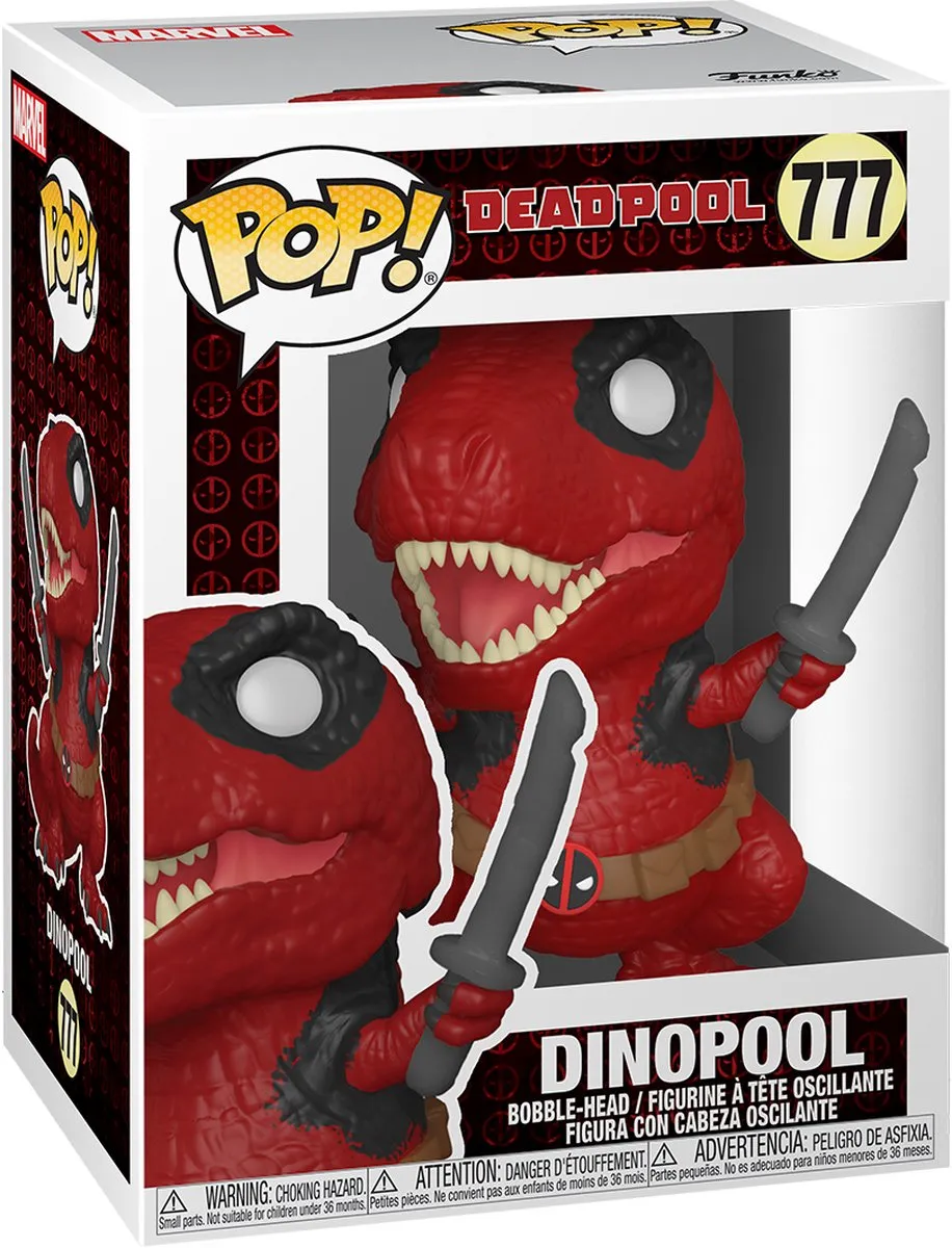 Funko Pop! Marvel Deadpool Dinopool 11cm - 777 - Multicolor