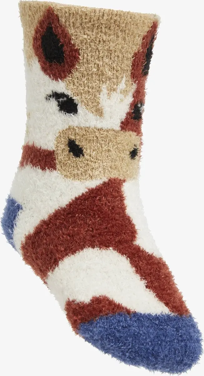 LeMieux Sokken Mini Fluffly Character Flash 25 Multi