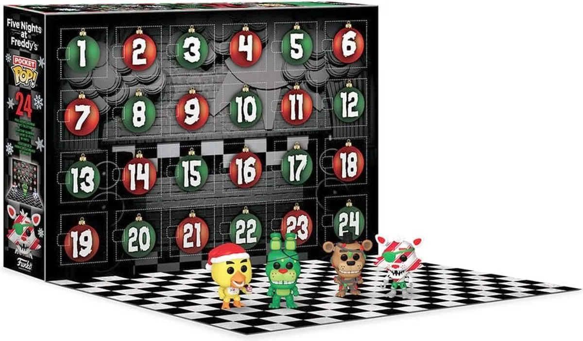 Funko Five Nights at Freddy's Pocket POP! Adventskalender - 24 Figuren - Multicolor