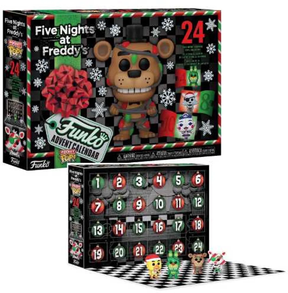 Funko Five Nights at Freddy's Pocket POP! Adventskalender - 24 Figuren - Multicolor