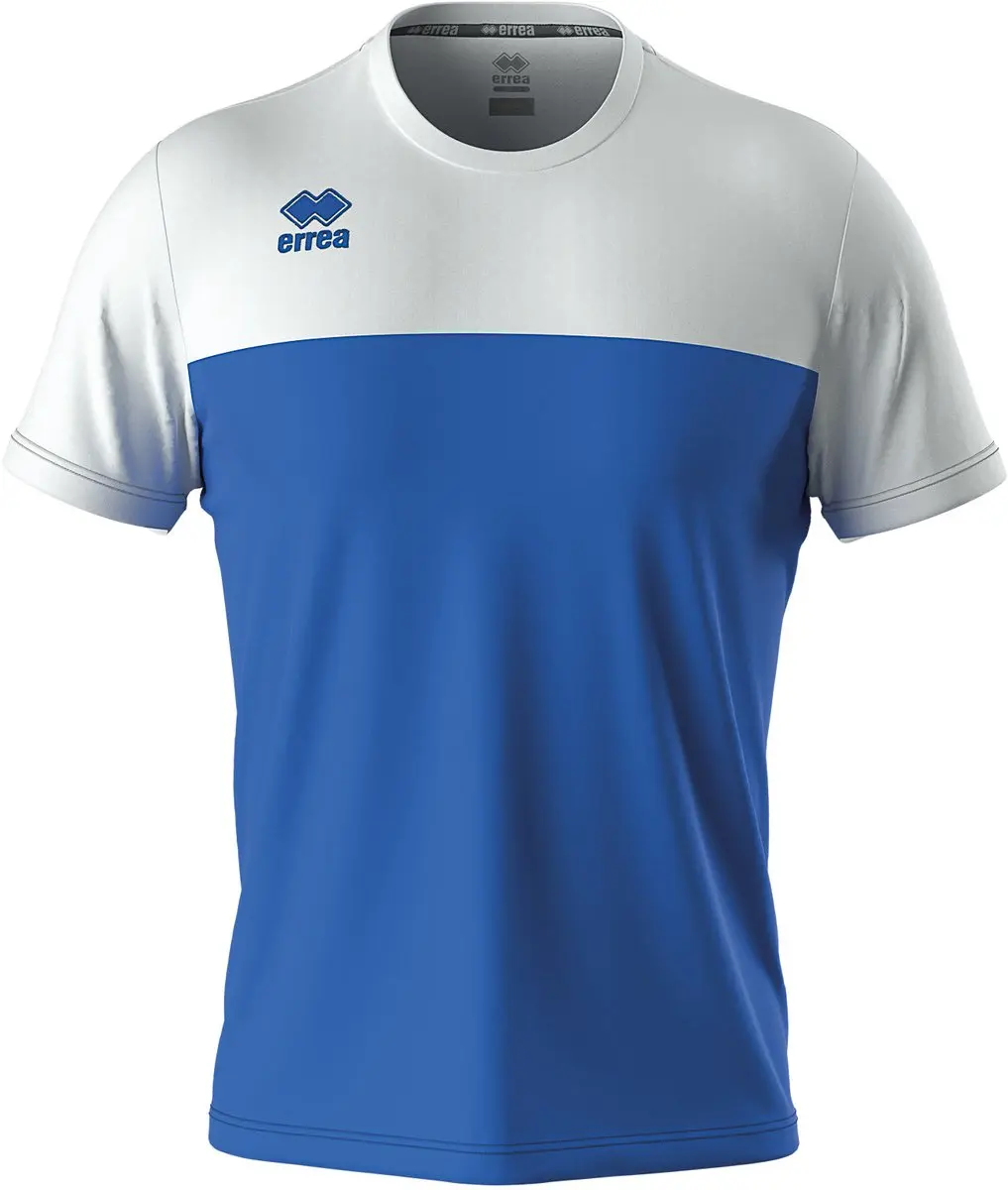 Errea Brandon Shirt Jr Korte Mouwen - Lichtblauw 128 - afbeelding 2 van 2