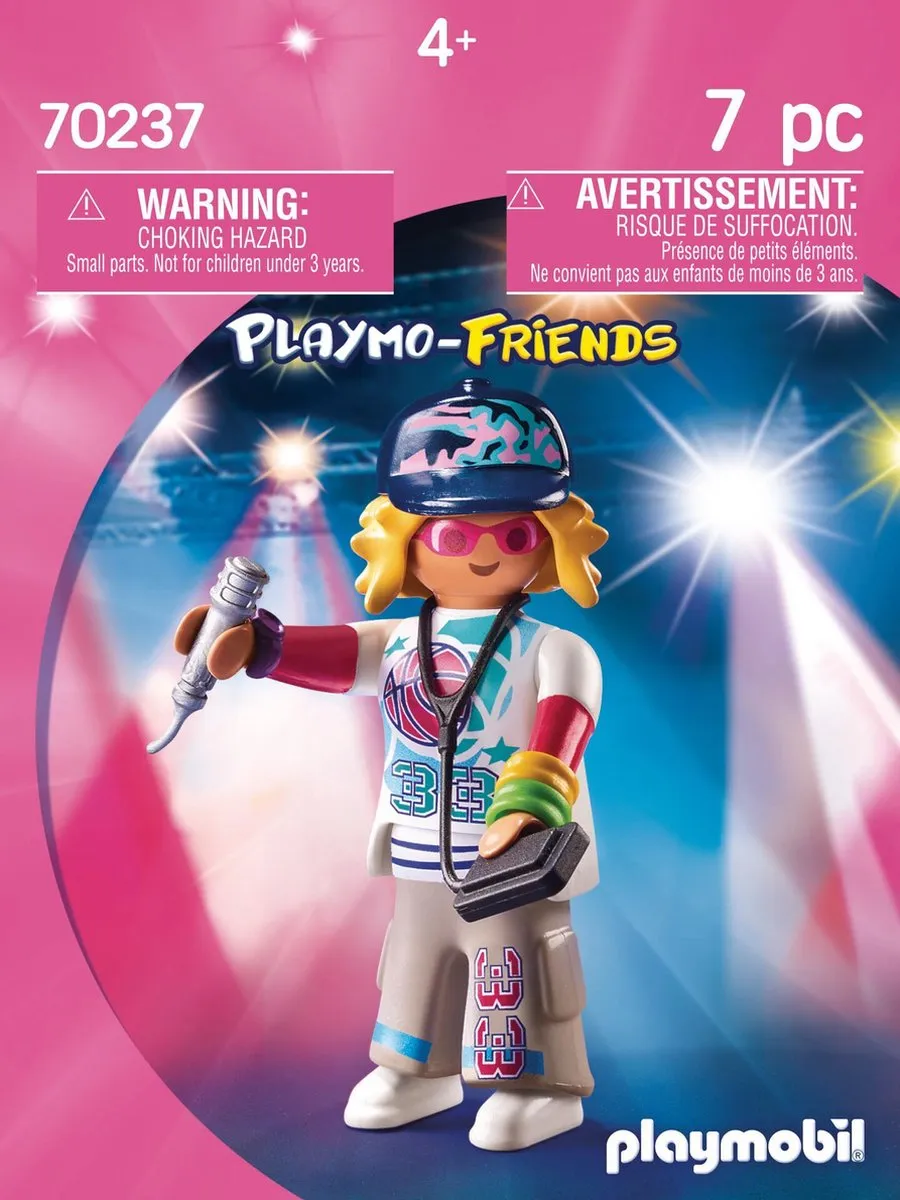 Playmobil 70237 Rapper - Multicolor - afbeelding 6 van 6