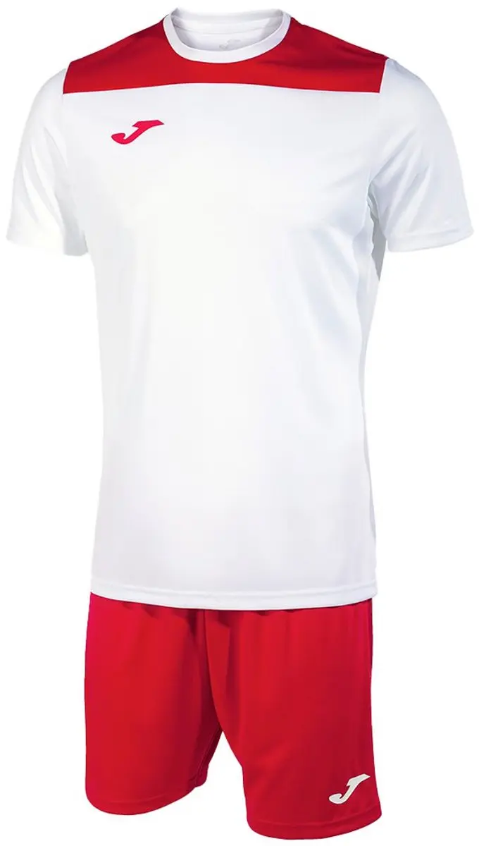 Joma Phoenix Ii Korte Mouw Set Rood,Wit XL Man
