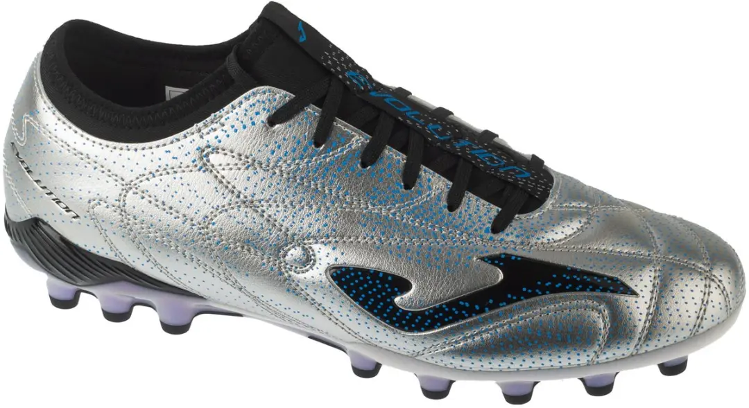 Joma Evolution 25 EVOW AG, Mannen, Zilver, Voetbalschoenen, maat: 44