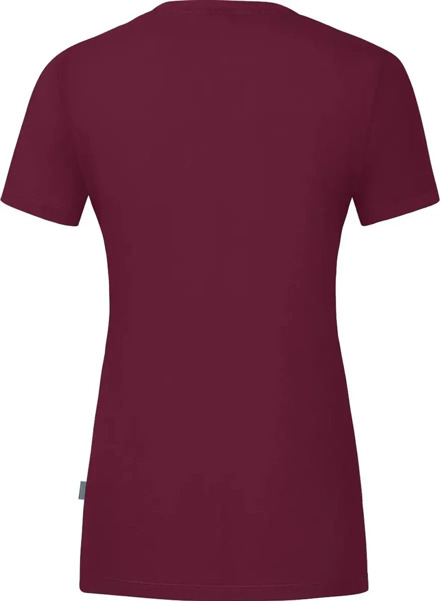 JAKO Organic T-Shirt Dames - Kastanje - Maat 44