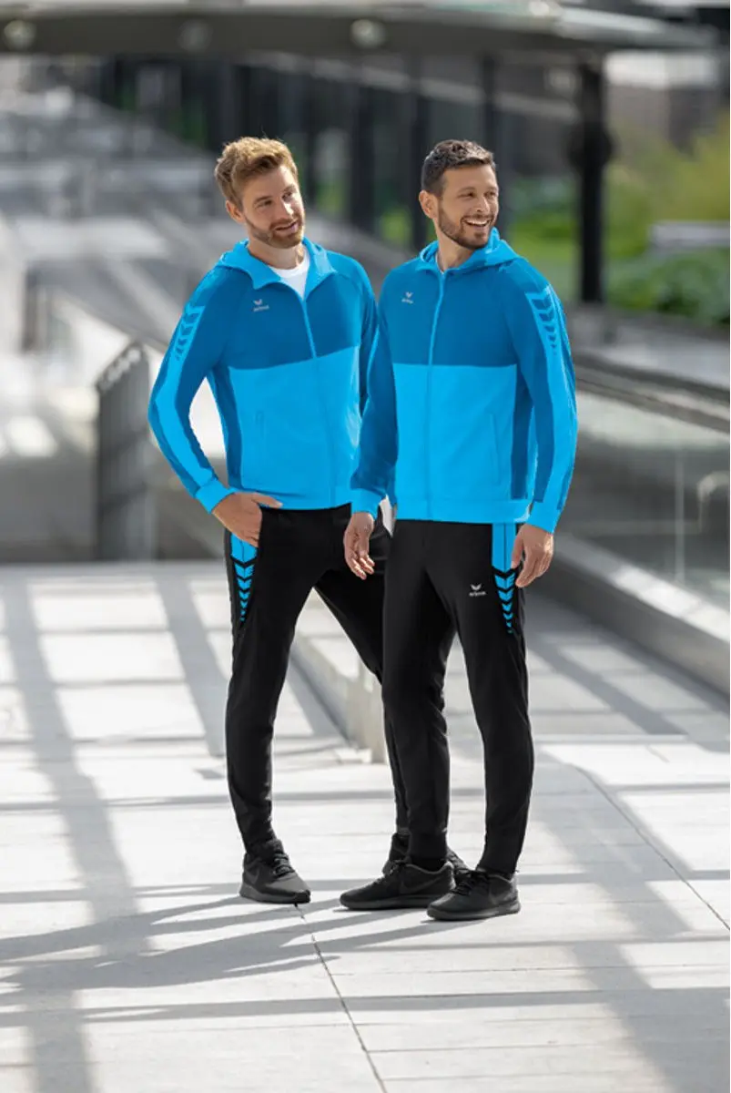 Erima Six Wings Trainingsjack Heren - 3XL - Lichtblauw