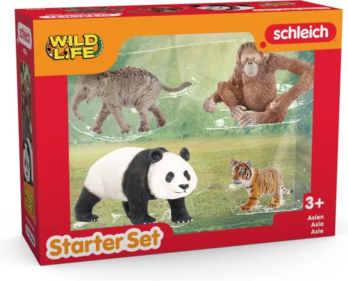 Schleich Wild Life Azië Starterset 42736 - Multicolor
