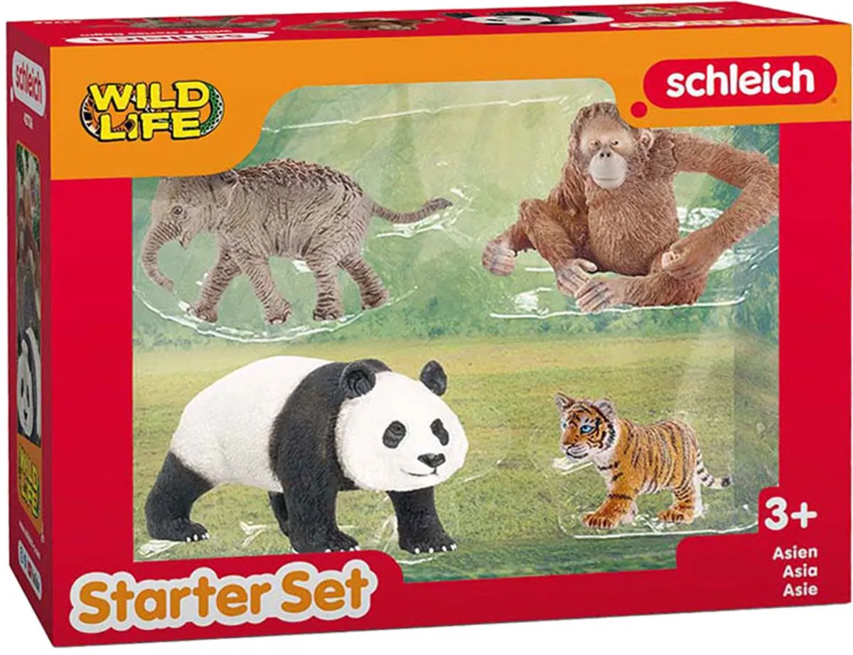 Schleich Wild Life Azië Starterset 42736 - Multicolor