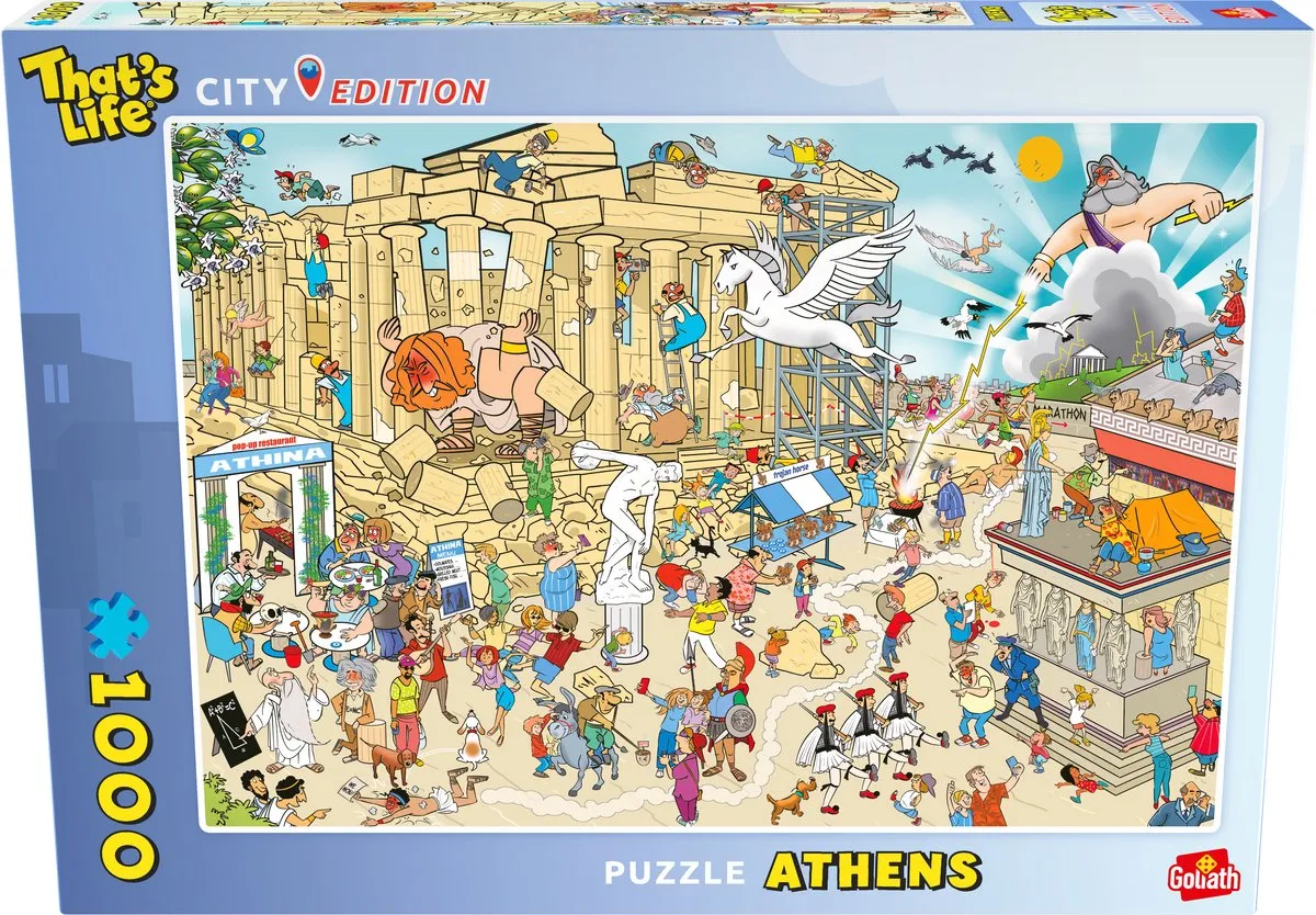 Goliath That's Life City Edition Athene Legpuzzel 1000 Stuks