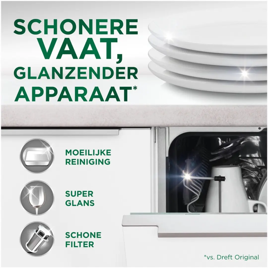 Dreft Platinum Vaatwascapsules 66 Stuks