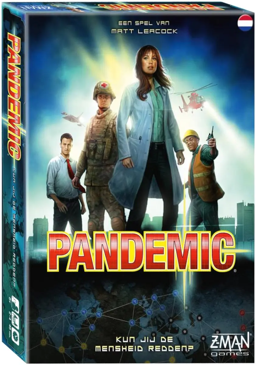Z-Man Games Pandemic Bordspel