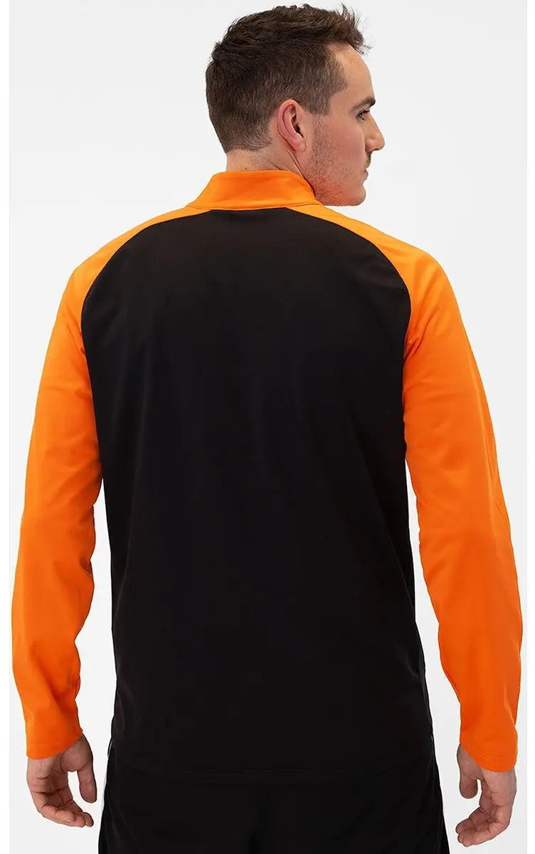 Jako Iconic Polyestervest Heren 3XL - Zwart/Fluo Oranje