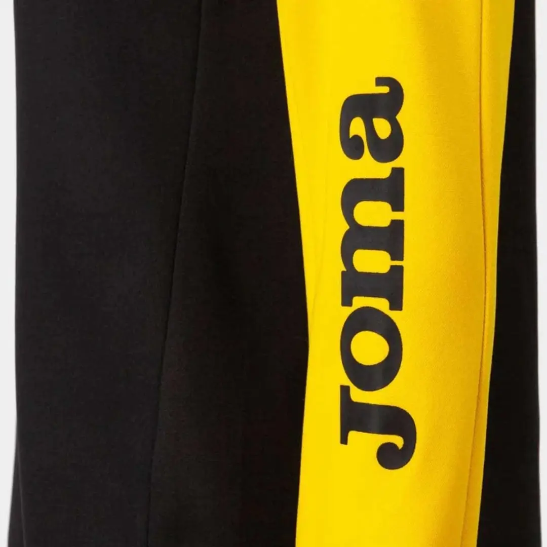 Joma Eco Championship Recycled Half Rits Sweatshirt - Zwart/Geel