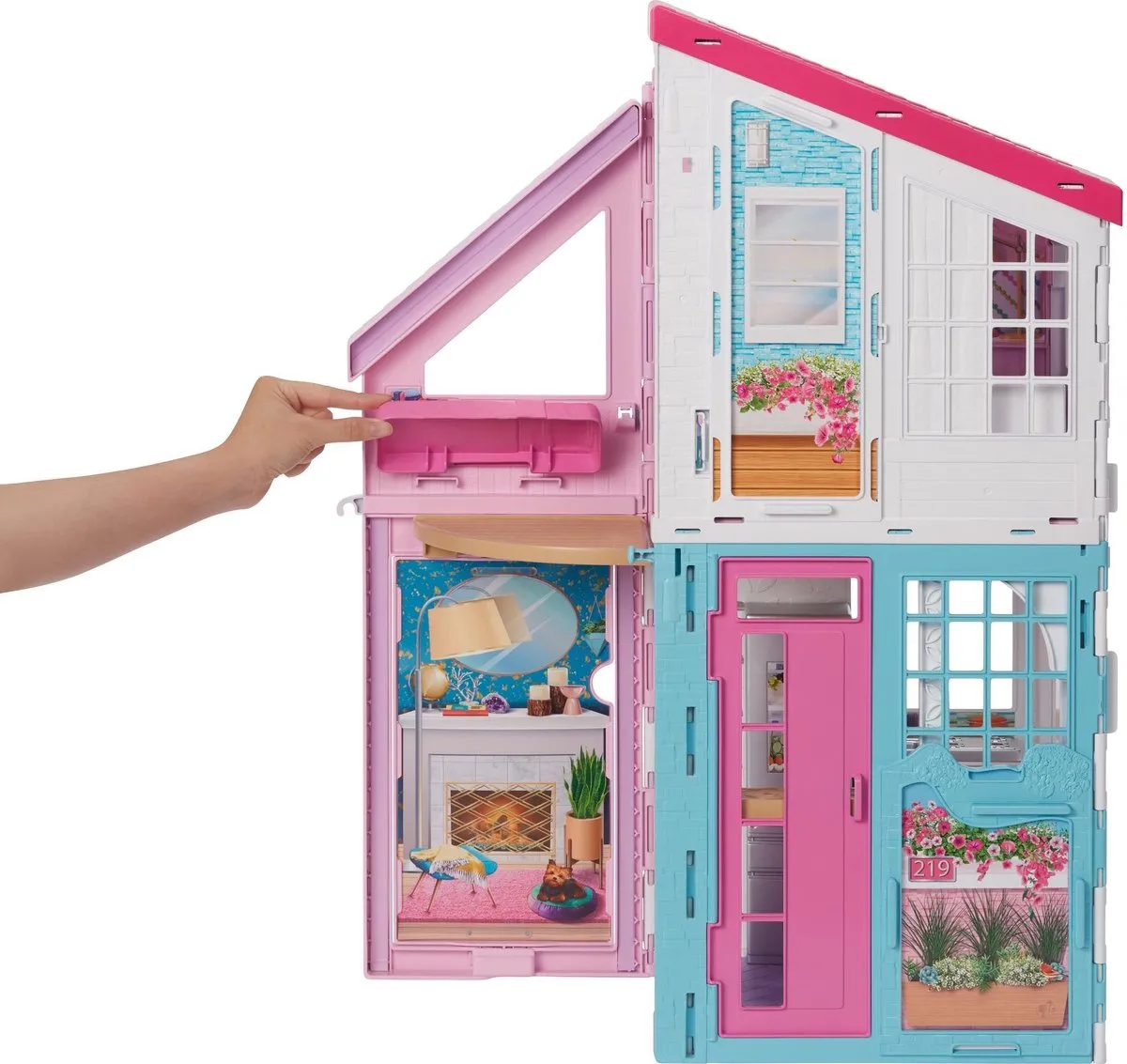 Barbie Malibuhuis - Modepop - 25 Meubels - Meerkleurig
