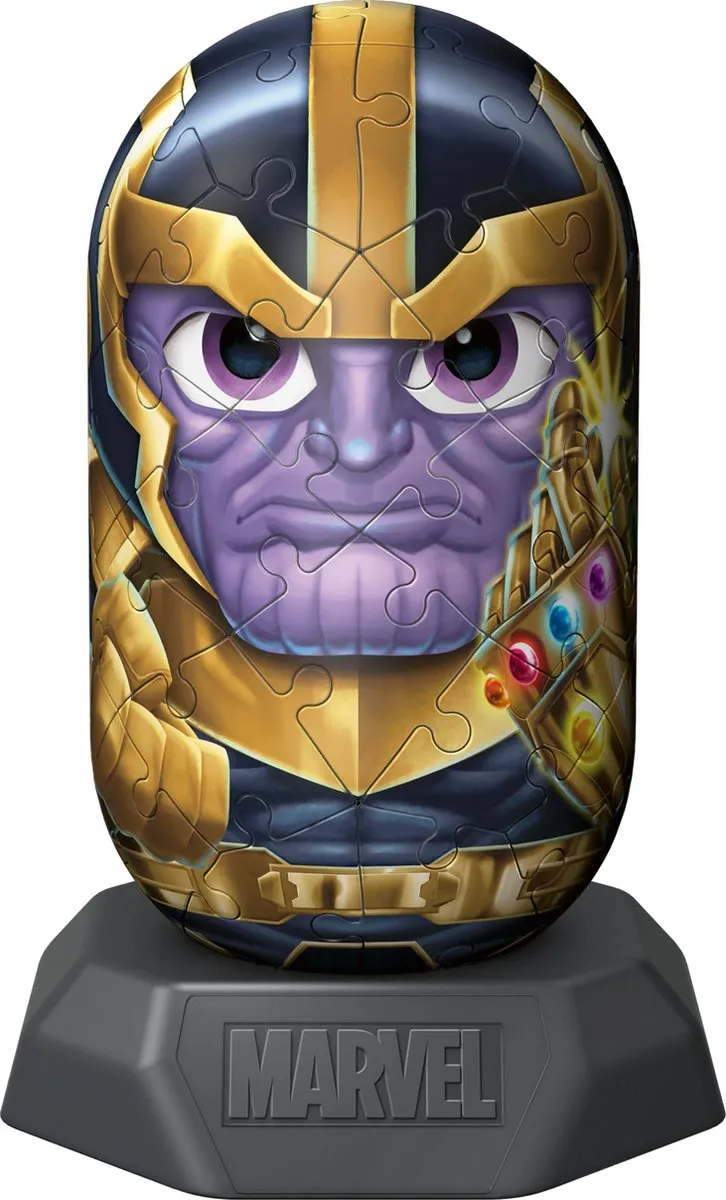 Ravensburger Hylkies Marvel Thanos Capsule Figuur - 54 Stuks
