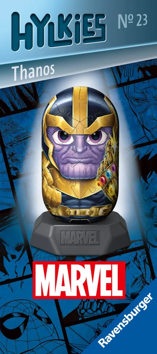 Ravensburger Hylkies Marvel Thanos Capsule Figuur - 54 Stuks