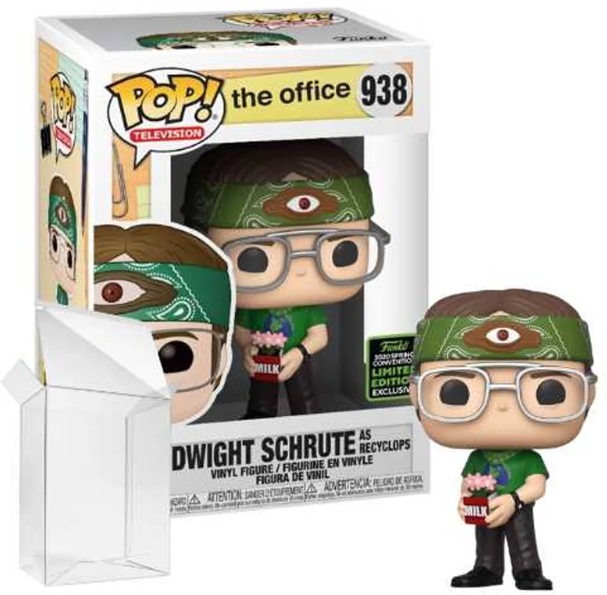 Funko Pop! The Office Dwight Schrute Recyclops #938 - Multi