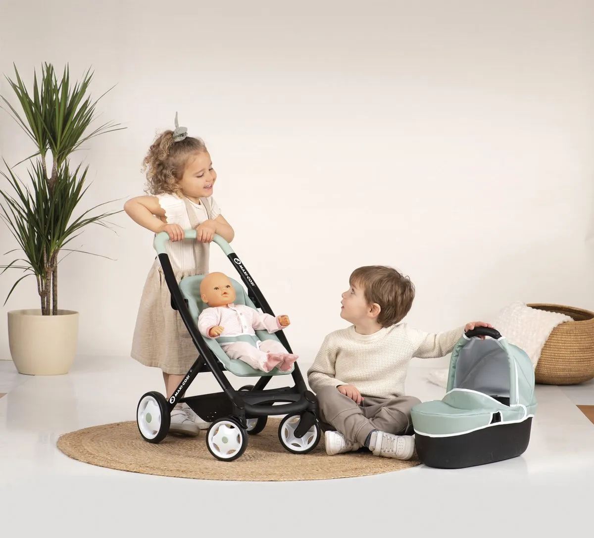 Smoby Quinny 3-in-1 Wandelwagen - Groen - 7600253120