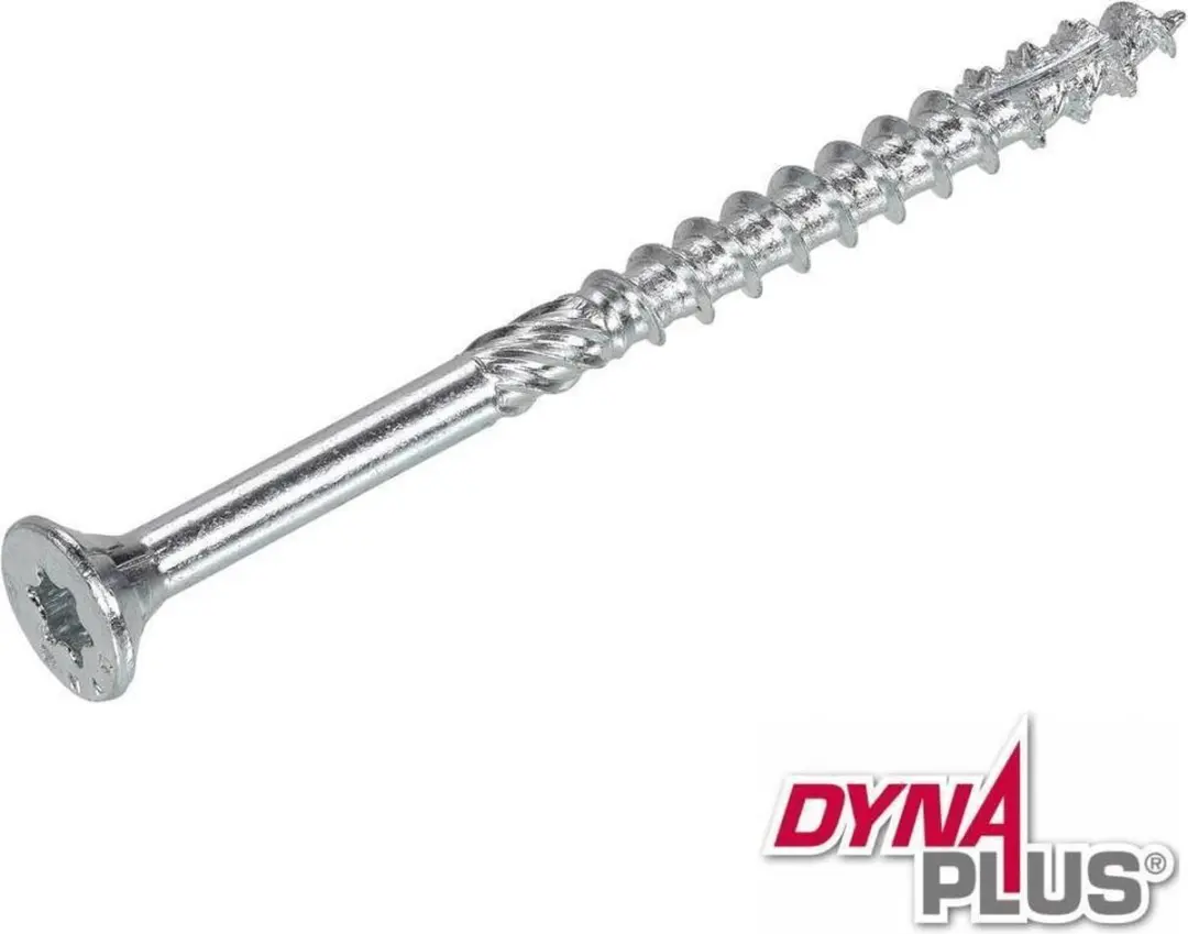 Dynaplus Unischroeven Torx 30 6x200mm - 100 Stuks - Grijs