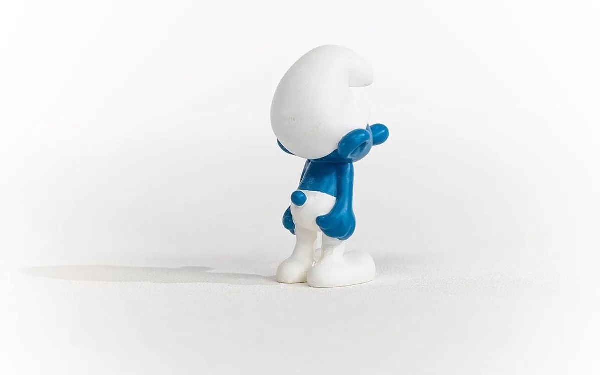 Schleich Moppersmurf 20836 - Blauw